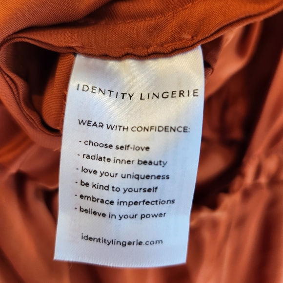 Identity Lingerie Burnt Orange Bridesmaid Infinity Dress - Size XL/XXL, NWT - Picture 10 of 15